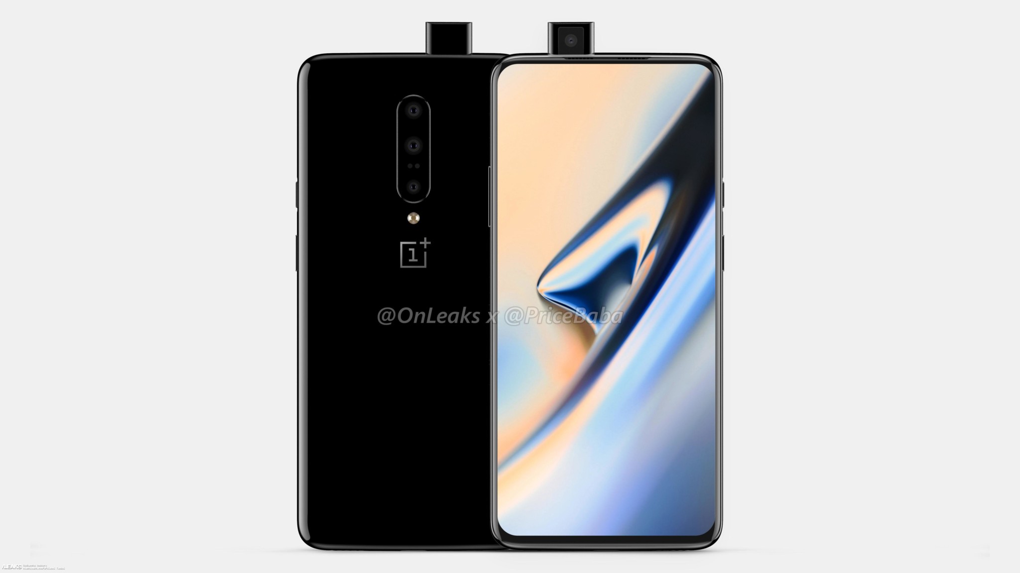 OnePlus 7 3D render