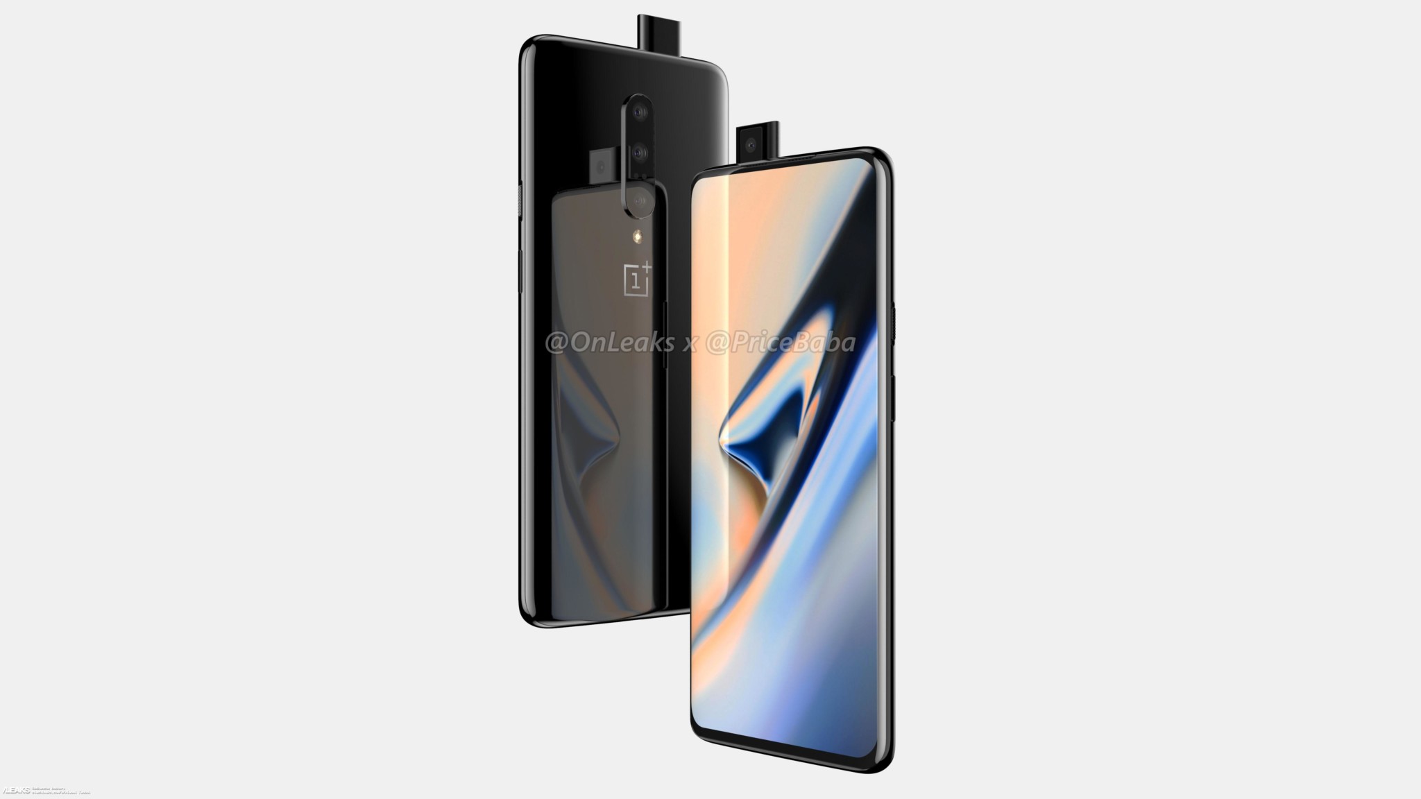 OnePlus 7 3D render