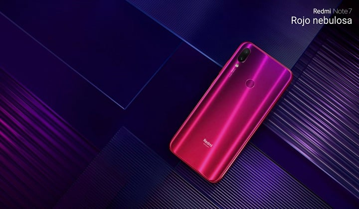 Redmi Note 7 Nebula Red