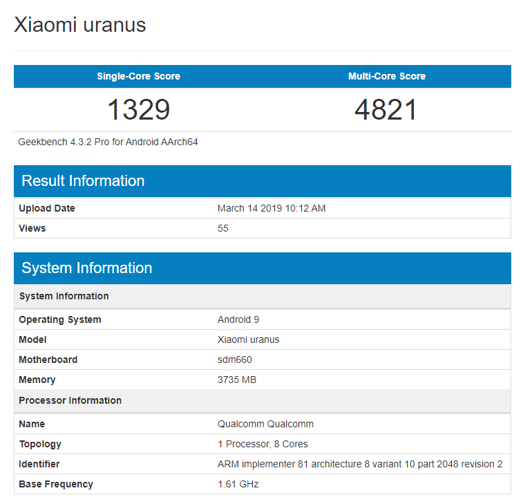 Xiaomi Uranus