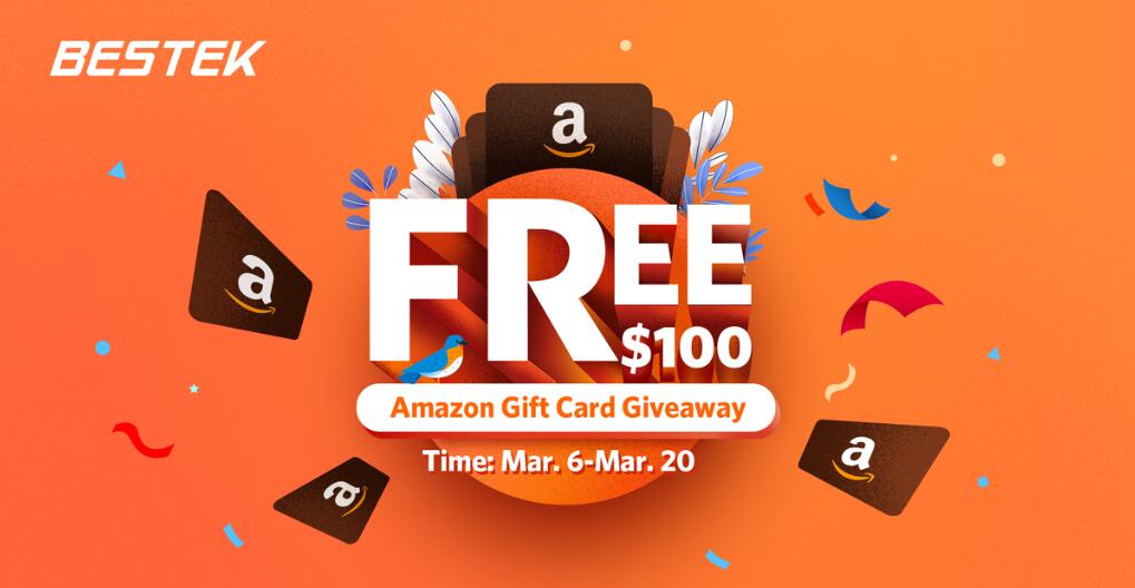 Giveaway Win 100 Amazon Gift Card 5 Units Gizmochina