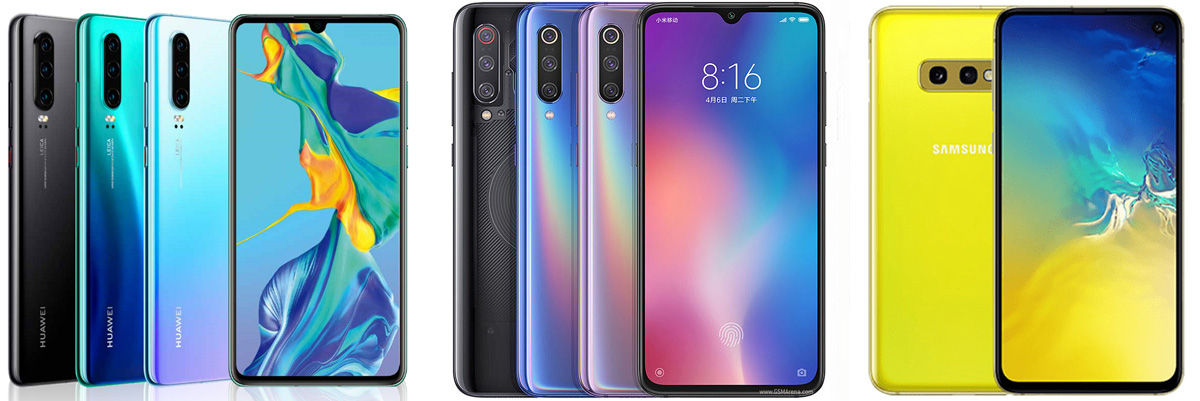 Samsung galaxy s10e vs xiaomi mi 9