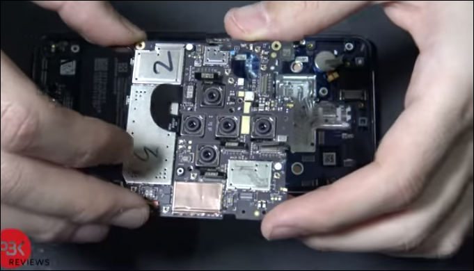 Nokia 9 PureView disassembly