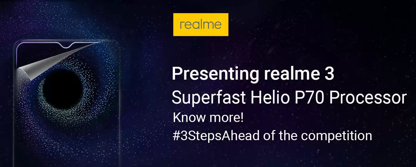 Realme 3 Teaser