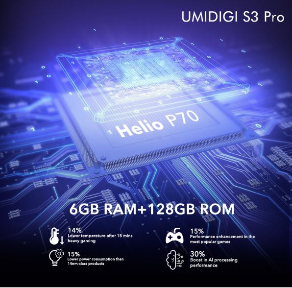 新品☆UMIDIGI S3 Pro Helio P70 6GB･128GB