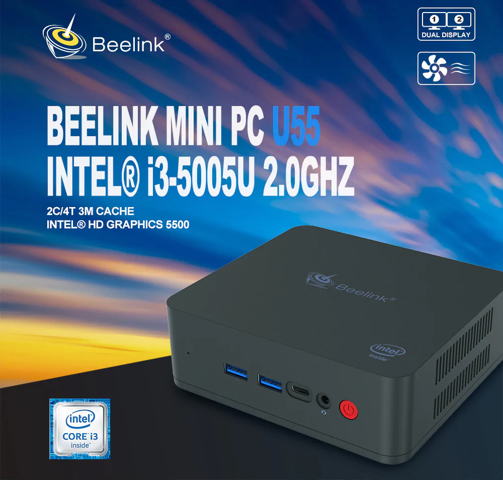Buy Beelink U55 Mini PC and MECOOL K6 TV Box at Lowered Prices