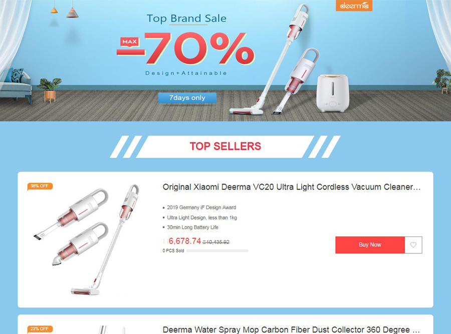 Get Up To 70 Off On DeermaBranded Electrical Appliances