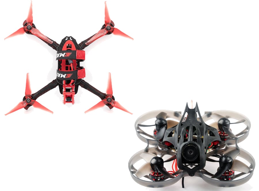 Buy Emax Buzz Freestyle Drone And Happymodel Mobula7 Hd Version