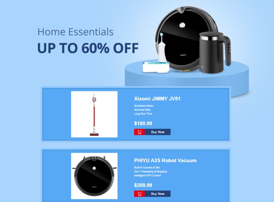 GeekBuying Is Offering Up To A Whopping 60 Off On Home Essentials