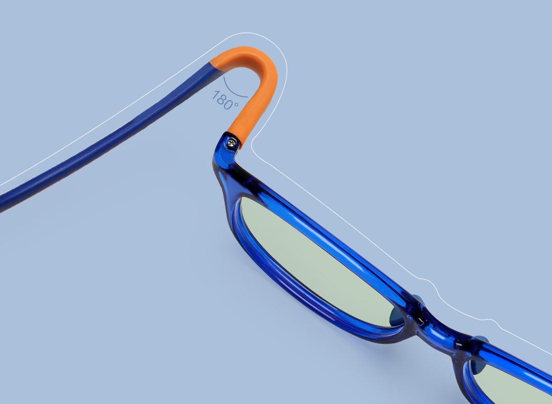 Mijia Anti Bluelight Kids Glasses temples