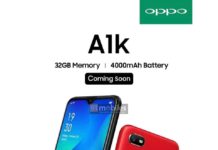 OPPO A1k price, design and key specs revealed before launch