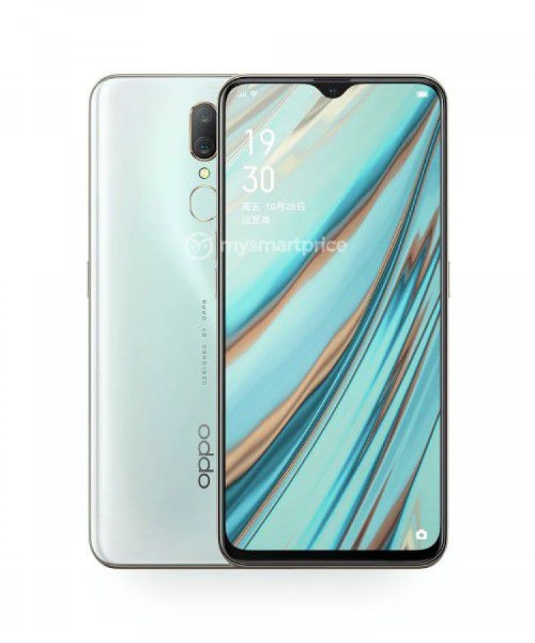 OPPO A9 leaked image - White