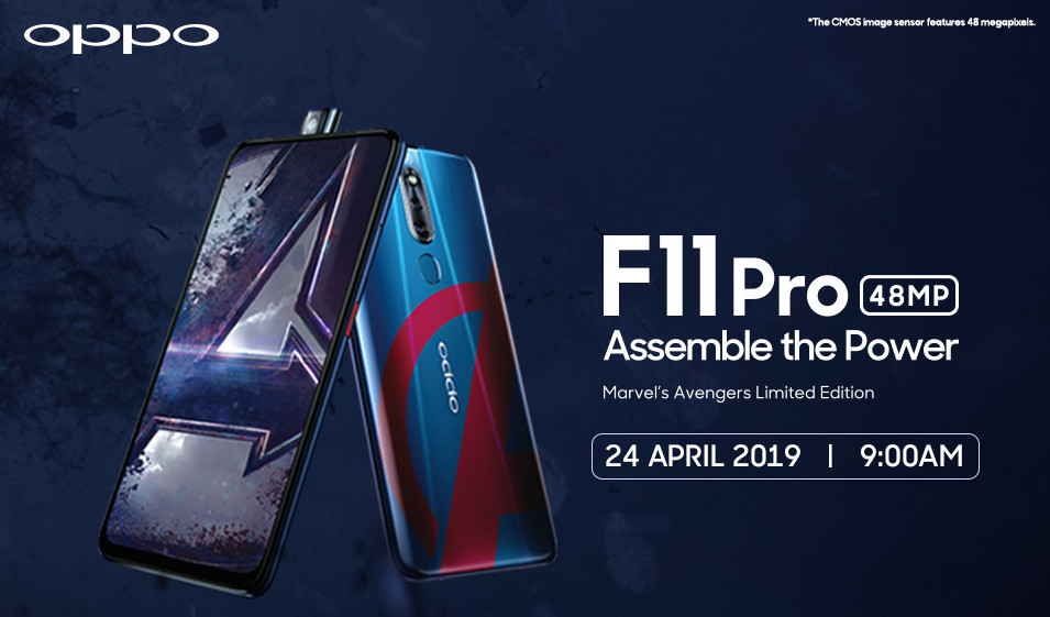 Oppo F11 Pro Marvel Avengers Limited Edition