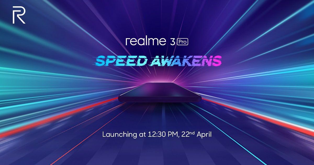 Realme 3 Pro launch date poster