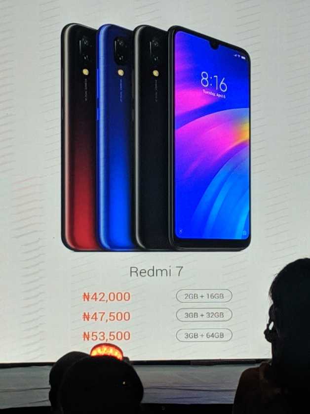 Redmi 7 price