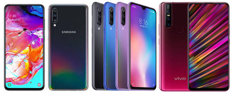 samsung a70 vs xiaomi mi note 10 lite