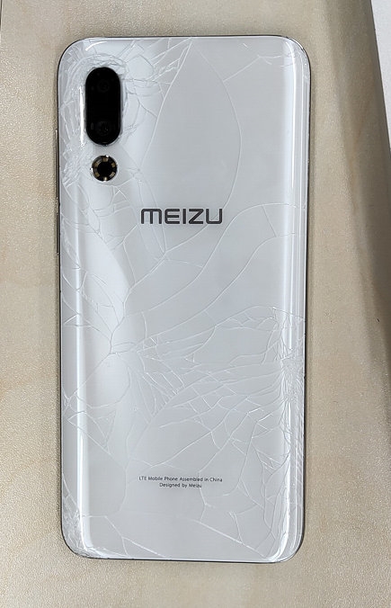 meizu 16 x broken
