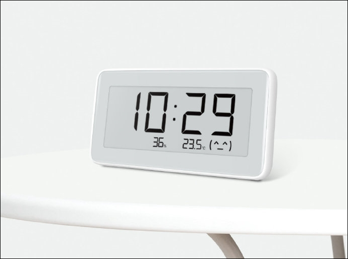 Xiaomi Mi Multifunctional Digital Clock E-INK Screen Temperature Humidity Sensor 