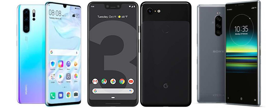 Google pixel 3 vs huawei p30 pro