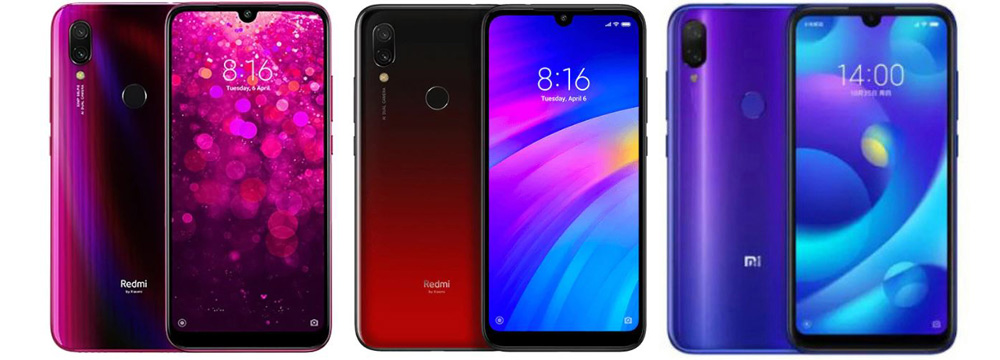 redmi y3 and redmi 7