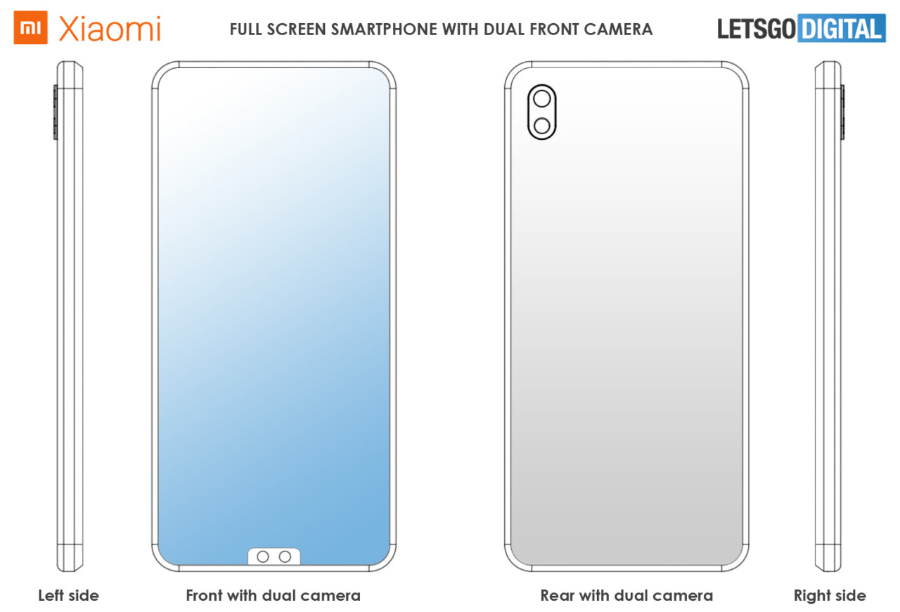 Xiaomi Dual Front Camera Patent