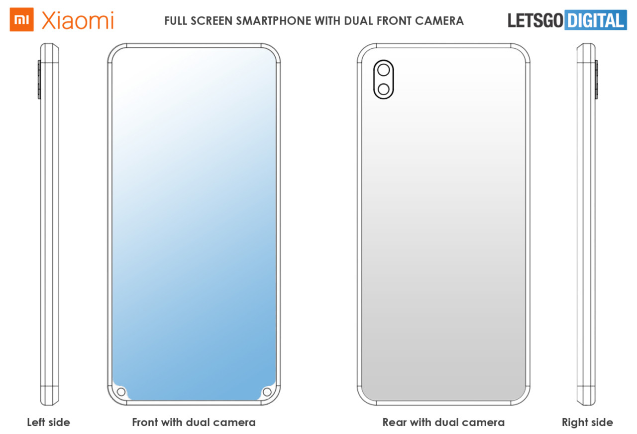 Xiaomi Dual Front Camera Patent
