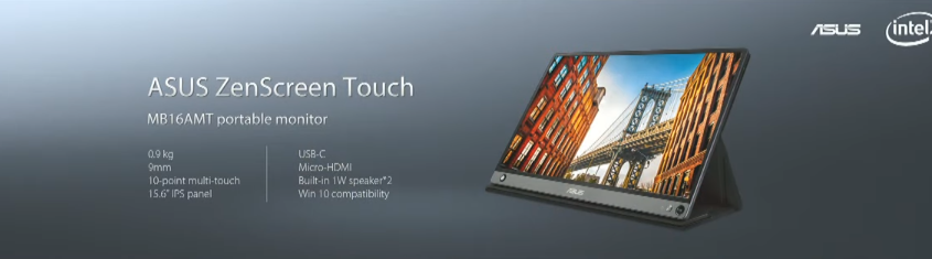 ASUS ZenScreen Touch specs