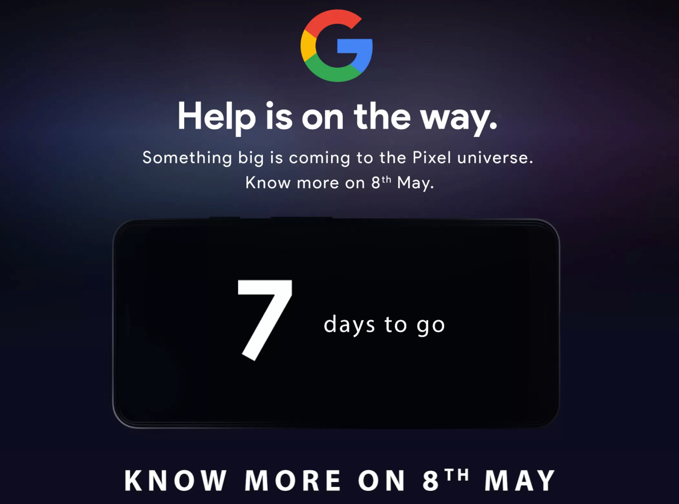 Google Pixel 3a Flipkart Teaser