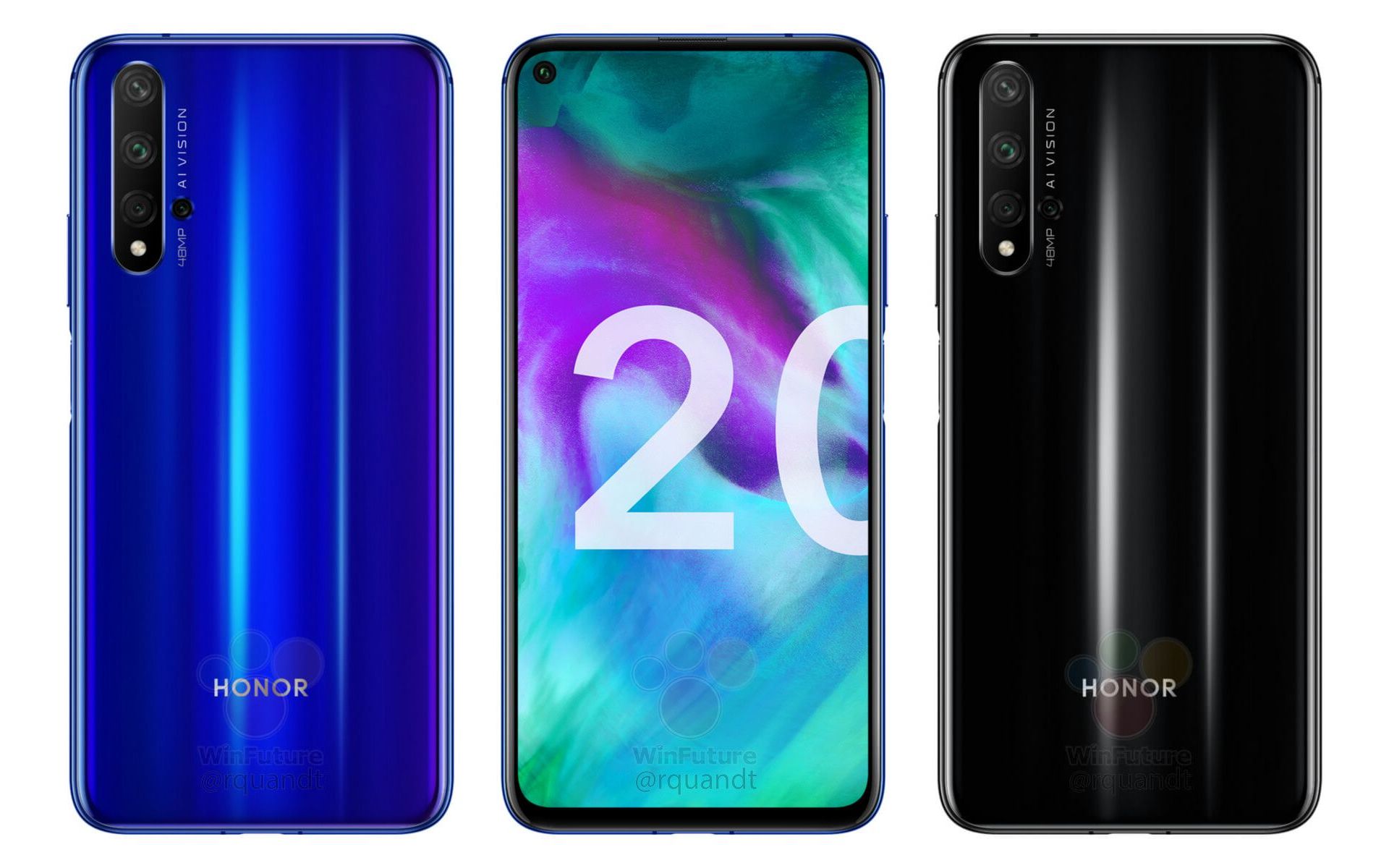 Honor 20 specifications, renders and live shots leaked ahead of launch ...
