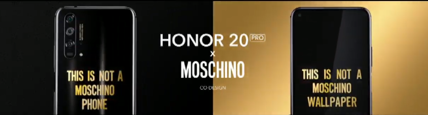 Honor 20 Pro Moschino Edition