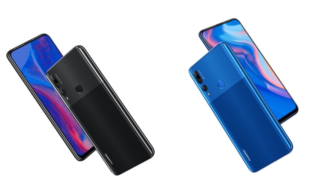 Huawei Y9 2019 Black and Blue