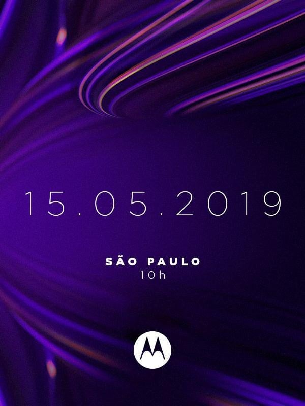 Moto One Vision launch poster