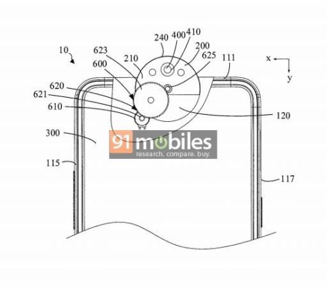 OPPO-rotating-selfie-camera-patent