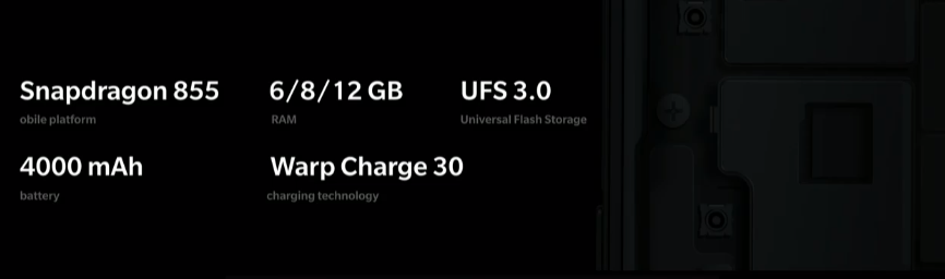 OnePlus 7 Pro key specs