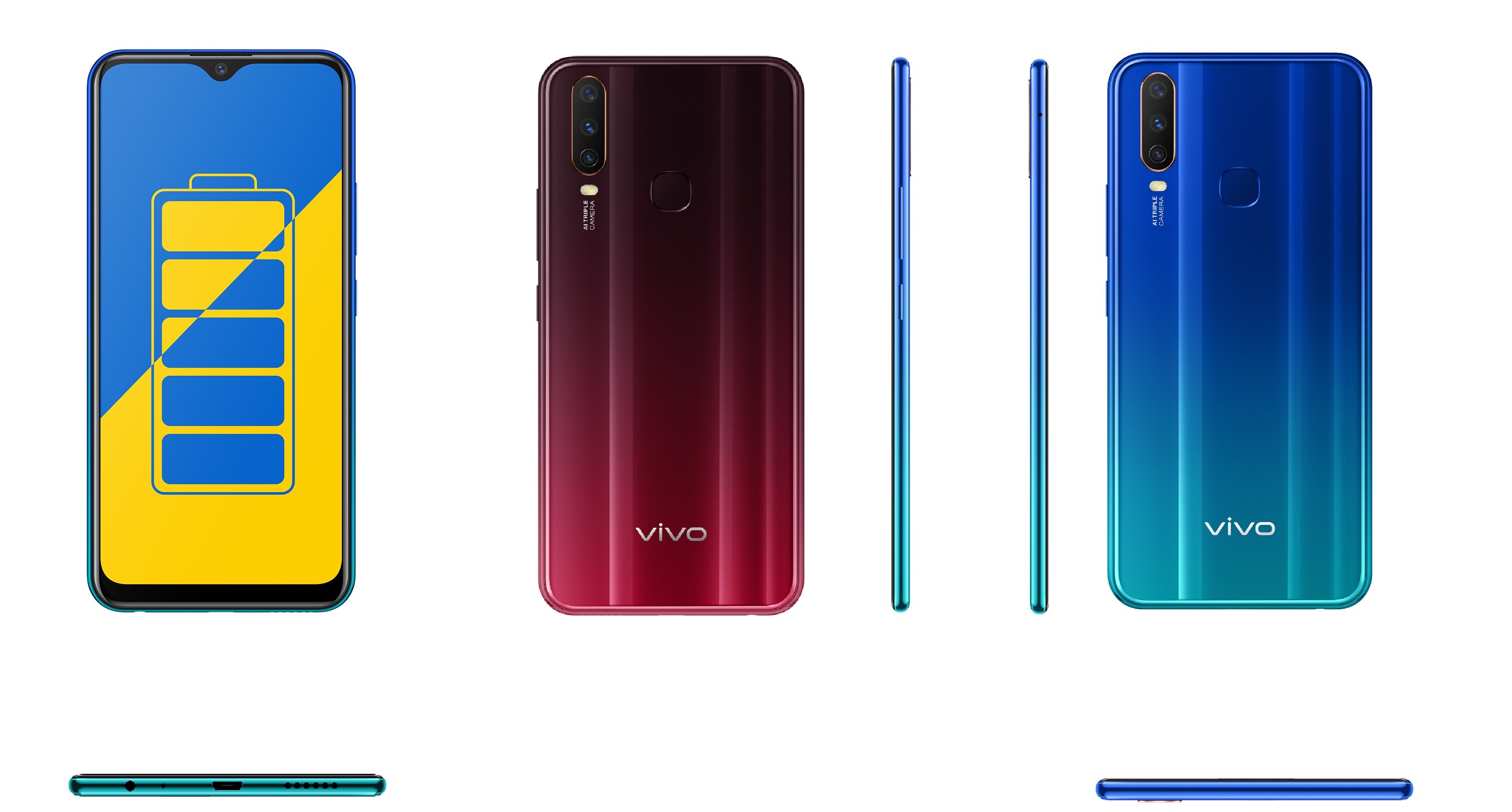 Vivo V15 design