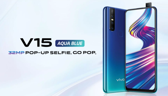 VivoV15 Aqua Blue