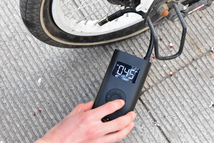 Test: Electric battery air pump Xiaomi Mijia 1S (Latest version