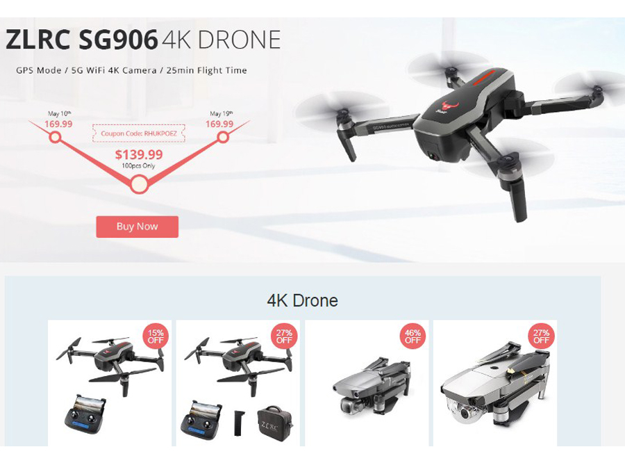 drone sg906