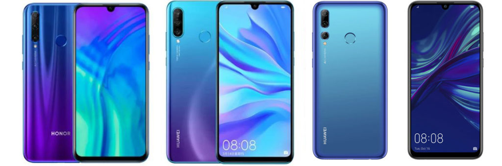 Huawei P20 Lite Vs P Smart 2019 Honor 20 Lite vs Huawei P30 Lite vs Huawei P Smart+ 2019: Specs