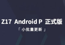 Nubia pushes Android P update to selected Z17 users