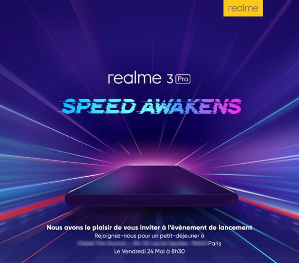 Realme 3 Pro France