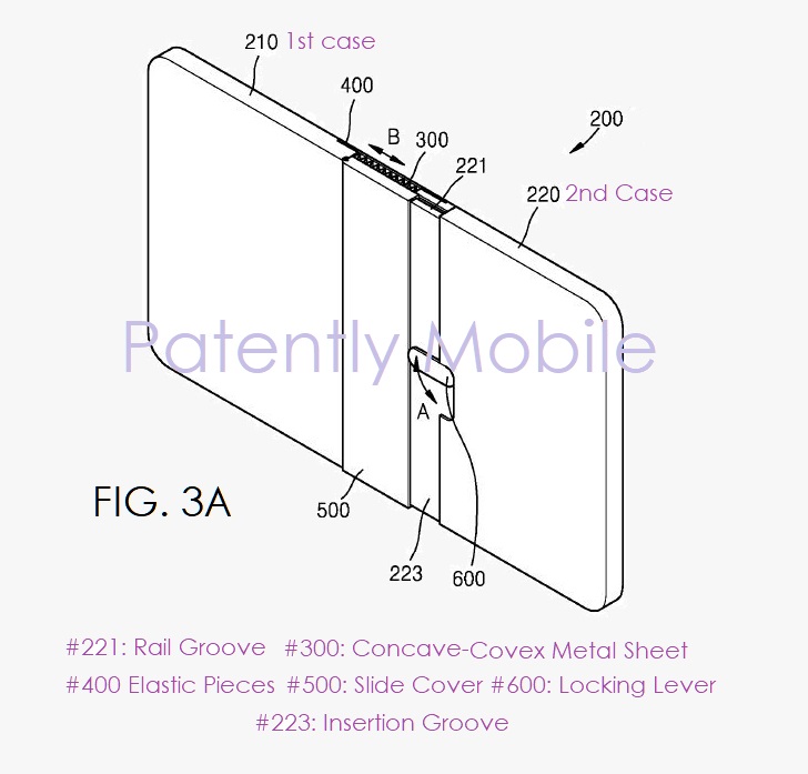 Samsung Fold-Out Design Patent