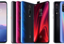 Meizu 16Xs vs Redmi K20 vs Xiaomi Mi 9 SE: Specs Comparison