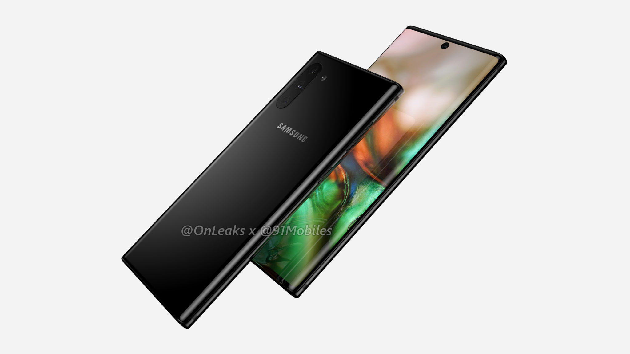 Exclusive: Samsung Galaxy Note 10 Pro renders reveal quad cameras, no  headphone jack or Bixby button -  Daily