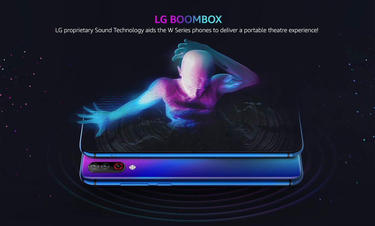 LG W Series Boombox