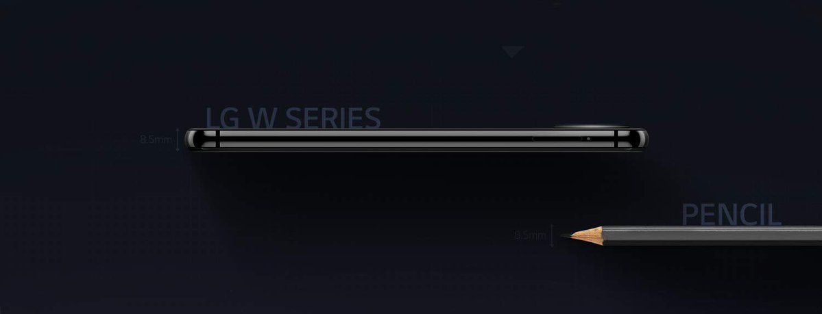 LG W Series thickness