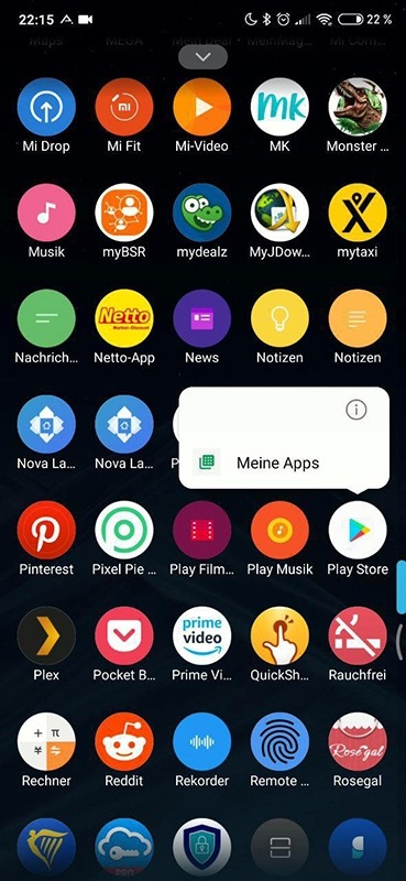 MIUI App Shortcut