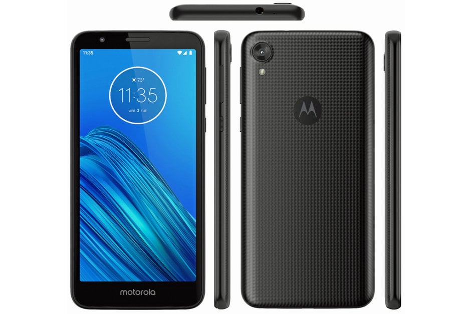 Motorola Moto E6 render