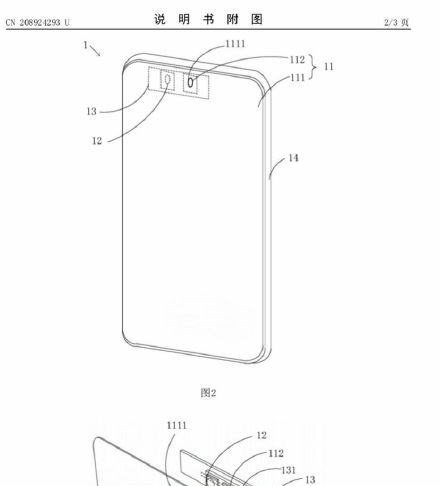 Xiaomi In-display camera patent Xiaomi In-display camera patent