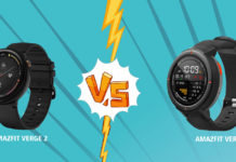 Huami Amazfit Verge vs Amazfit Verge 2: Specs Comparison amazonverge 2 vs verge